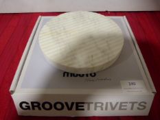 *Muuto Small White Groove Trivet
