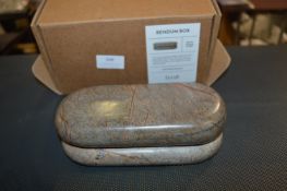 *Brown Bidasar Marble Bendum Box