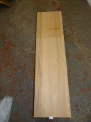 *Low Light Oak Contemporary Table 131x35x20cm