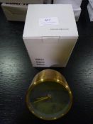 *Norm Brass Tumbler Alarm Clock