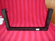 *Black Metal Wall Bracket 50x26cm