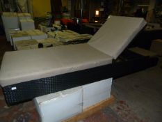 Rattan Sun Lounger