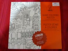 *Omy Giant Colouring Poster - London