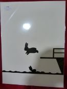 *Signed Rabbit Screen Print by Ham