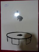 *Signed Rabbit Screen Print by Ham