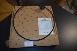 *Ferm Black Stained Oak Towel Hanger