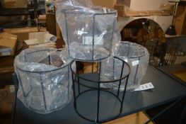 *Four Menu Wire Bases