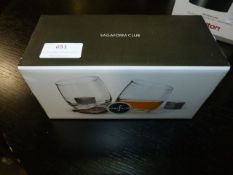 *Sagaform Whiskey Club Rocking Tumblers 2pk