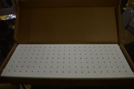 *String White High Edge Metal Shelf 78x30cm