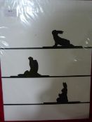 *Signed Rabbit Screen Print by Ham