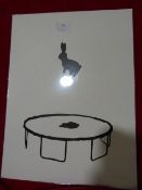 *Signed Rabbit Screen Print by Ham