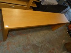 Oak Effect Hall Table 191x36x73cm