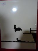 *Signed Rabbit Screen Print by Ham