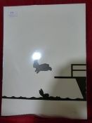 *Signed Rabbit Screen Print by Ham