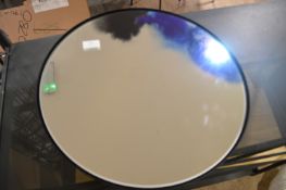 *Framed Decorative Tinted Mirror 45cm Diameter