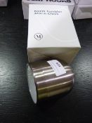 *Norm Stainless Steel Tumbler Alarm Clock