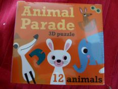 *Animal Parade 3D Puzzle by Omm Design (Marked Retail Price £12)