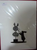 *Signed Rabbit Screen Print by Ham