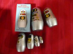 *Omm Design Studio Matryoshka Nesting Robot