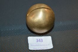 *Ferm Brass Sphere Card Stand (Marked Retail Price