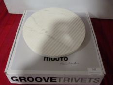 *Muuto White Groove Trivet