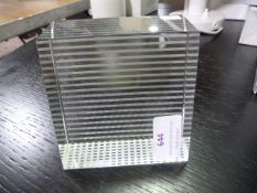 *Glass Paperweight (Marked Retail Price £49)