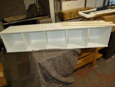 *Oliver Furniture White Five Room Shelving Unit 18