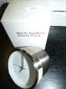*Norm Stainless Steel Tumbler Alarm Clock