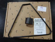 *Black Toilet Paper Holder