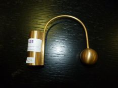 *Ferm Brass Balance Candle Holder (Marked Retail P