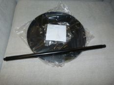 *Solum Black Iron Table Top (Four Table: 50079)