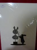 *Signed Rabbit Screen Print by Ham