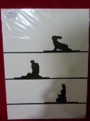 *Signed Rabbit Screen Print by Ham