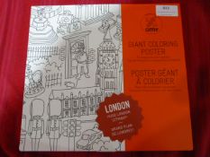 *Omy Giant Colouring Poster - London