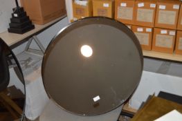 *Framed Round Mirror 70cm Diameter (Marked Retail