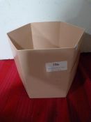 *Pink Hexagon Pot (Marked Retail Price £39)