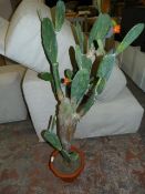 *4ft Imitation Mexican Cactus with Pot
