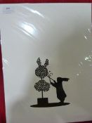 *Signed Rabbit Screen Print by Ham