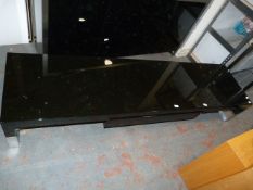 Low Level Contemporary Table with Central Drawer 2