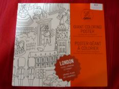 *Omy Giant Colouring Poster - London