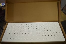 *String White High Edge Metal Shelf 78x30cm