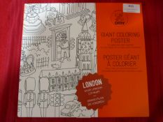 *Omy Giant Colouring Poster - London