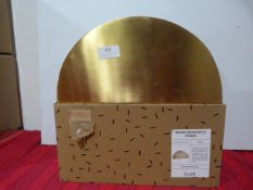 *Ferm Brass Wall Square (Marled Retail Price £59)