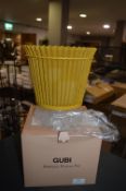*Gubi Mategot Medium Flower Pot in Venetian Gold