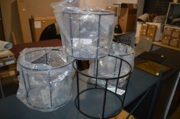 *Four Menu Wire Bases