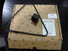 *Black Toilet Paper Holder