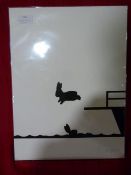 *Signed Rabbit Screen Print by Ham