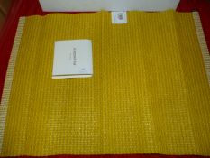 *Pappelina Mono Mustard/Lemon Mat 60x85cm (Marked