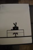 *Signed Rabbit Print by Ham (Marked Retail Price £