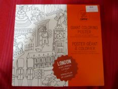 *Omy Giant Colouring Poster - London